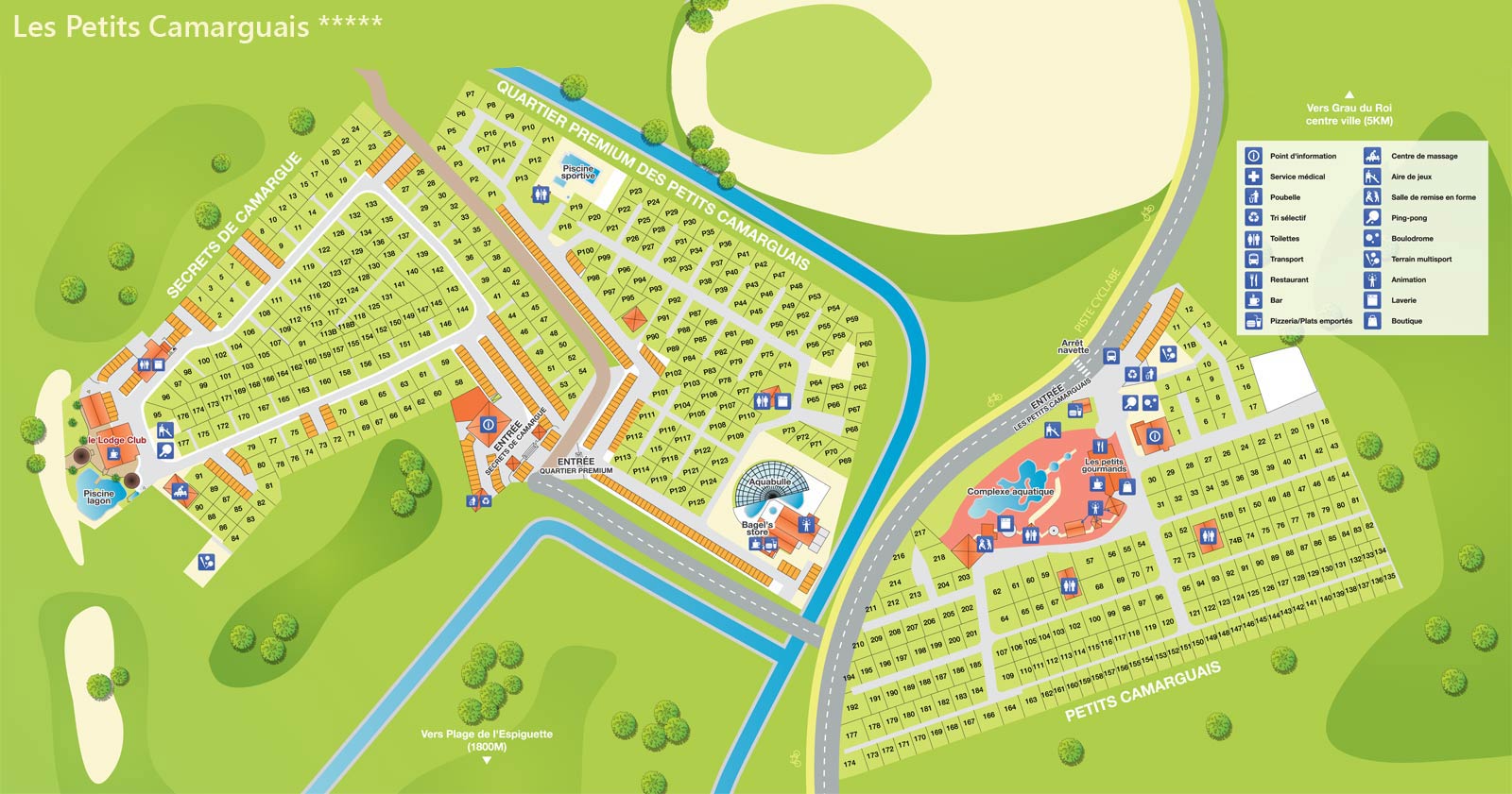 avis camping grau du roi les petits camarguais